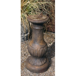 Umber Victorian Aged brass sundial